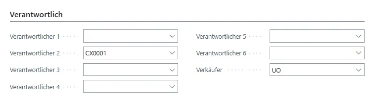 Ansicht Reiter Verantwortlichkeiten